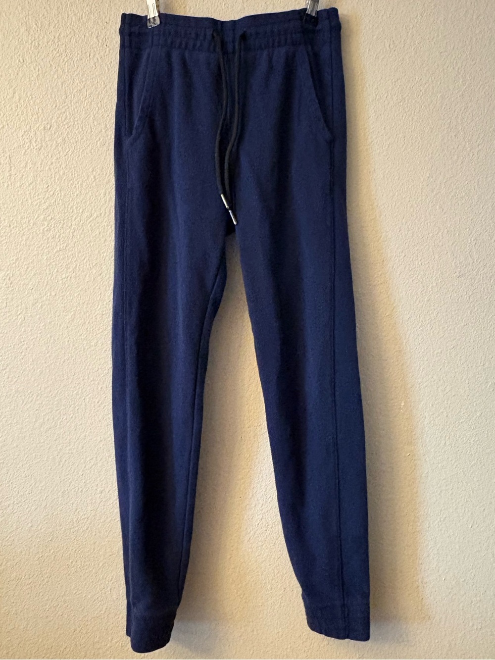 Goodfellow & Co Men's XS Navy Blue Joggers Cotton Blend Drawstring Sweatpants